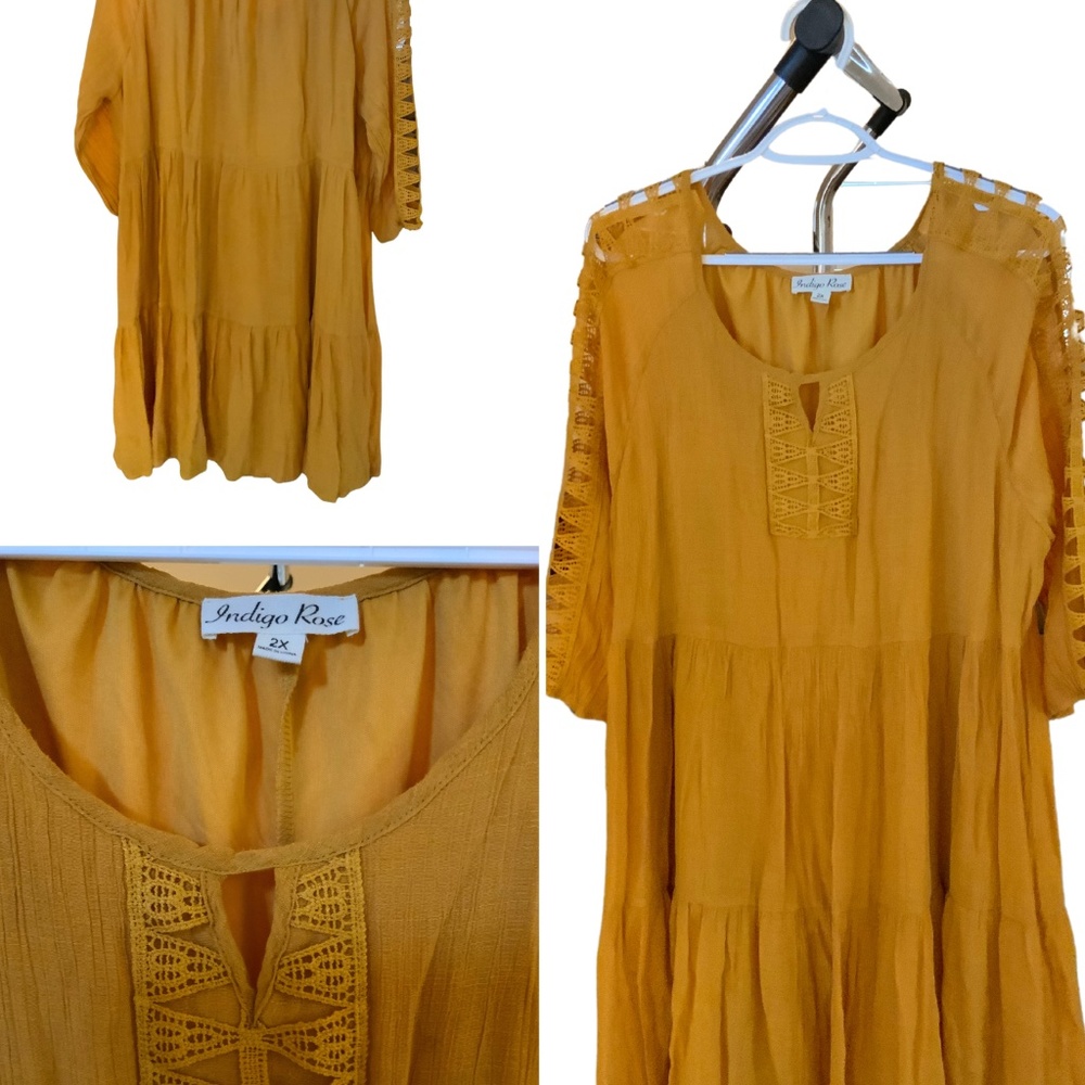 Gold Dress - Picture 2 of 2